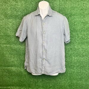 Tommy Bahama Gray Casual Button Down Shirt